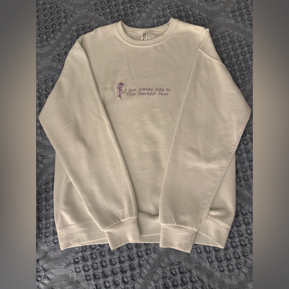 Taylor Swift lavender haze crewneck